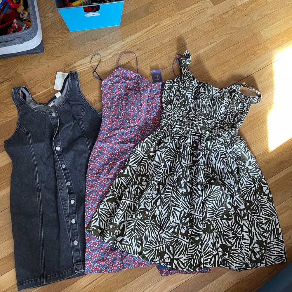 New with tags Dresses Kate spade, J.Crew and Levi’s